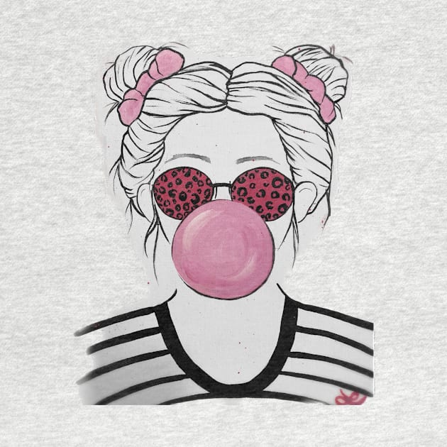 Bubble gum by Whatstheteashirt